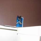 06 Bathroom outlet was removed on the first floor