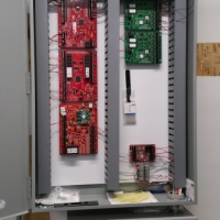 Use Of Panduit Wireways Give A Very Neat And Clean Look To Security Control Wiring