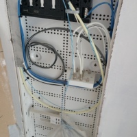 Wiring a Network Interface Boxes Patch Panel and Coaxial Cables
